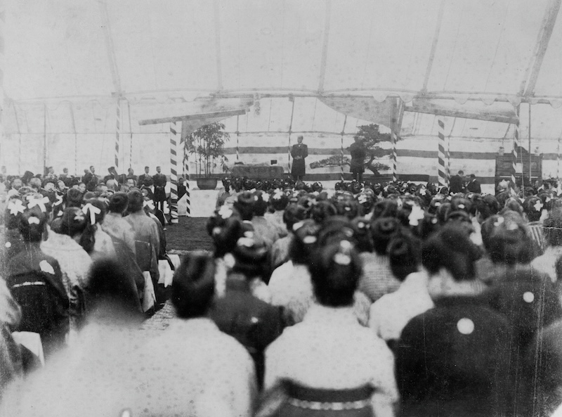 開校式(1901年4月20日)